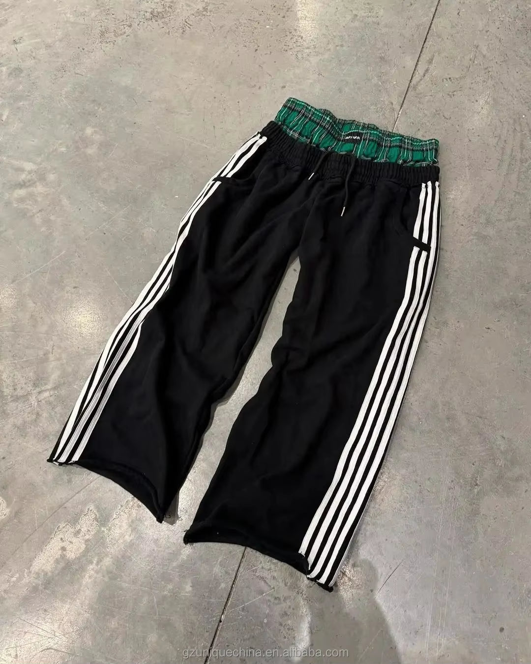 DOUBLE WAIST FLARED SWEATS