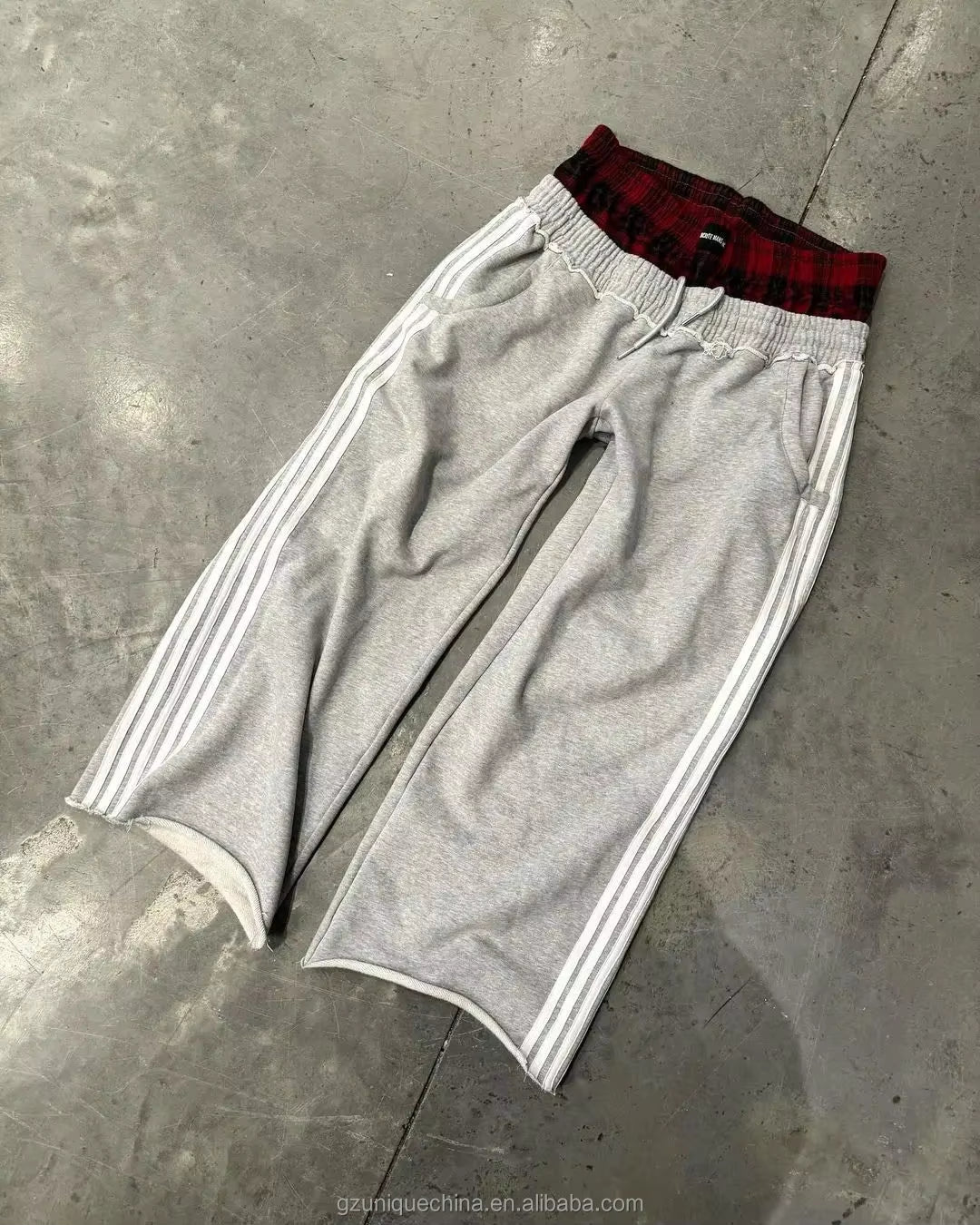 DOUBLE WAIST FLARED SWEATS