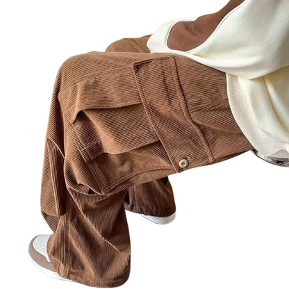 BAGGY CORDUROY PANTS