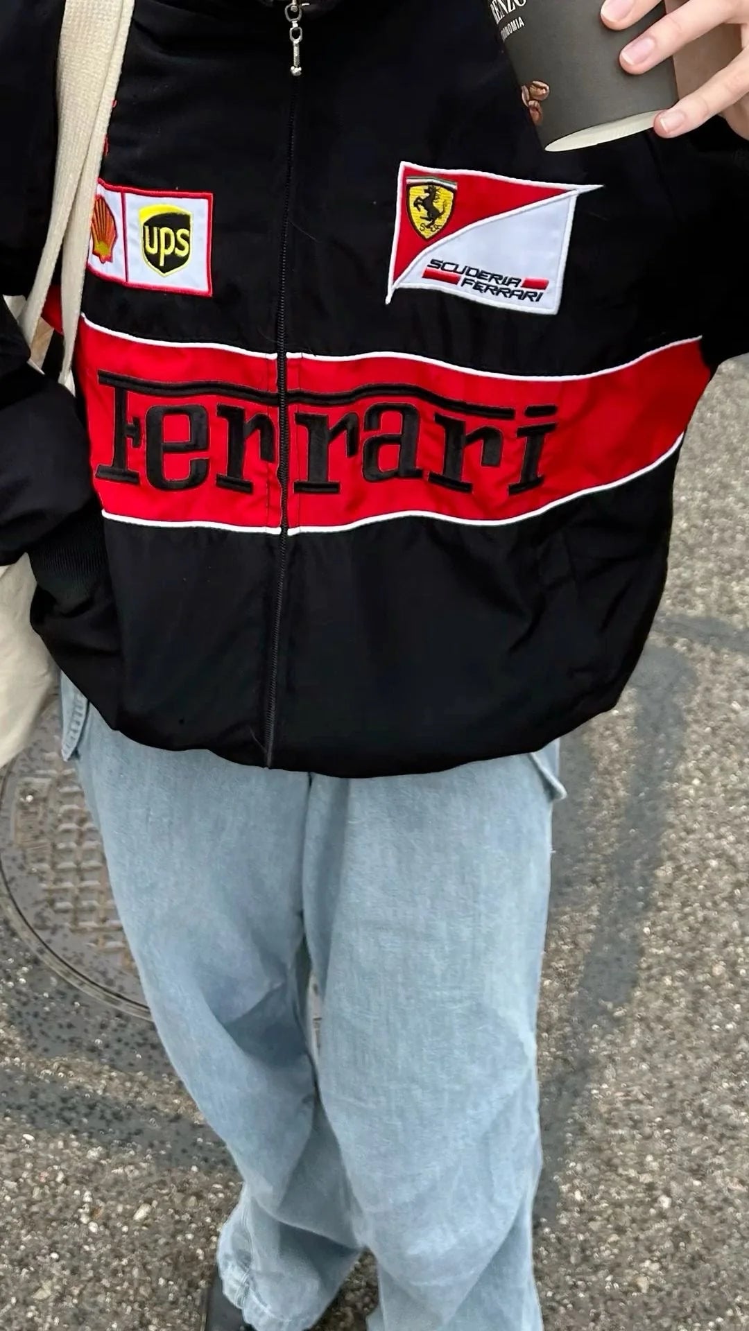 Heavy Weight Ferrari Unisex Jacket