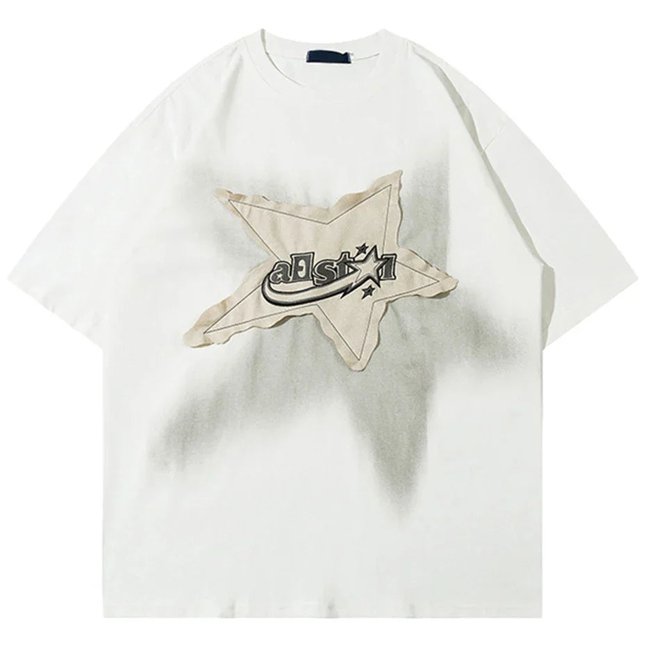 Star Patch Y2K TEE