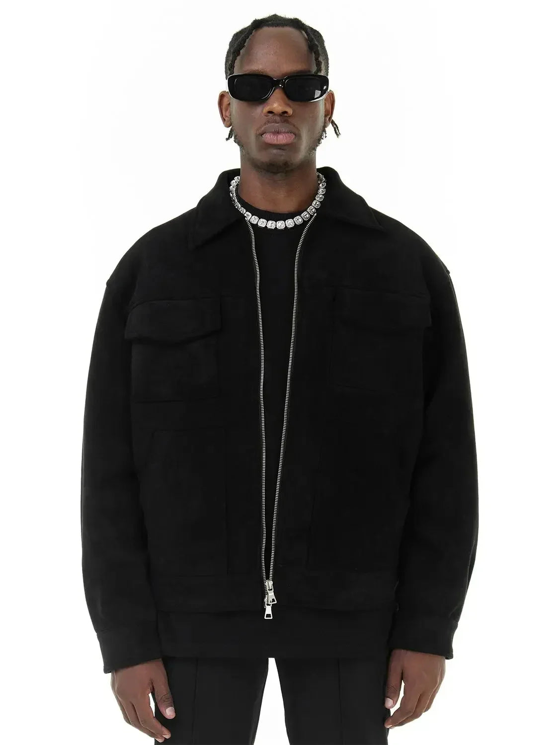 Street Luxury Double Pleated Jacket