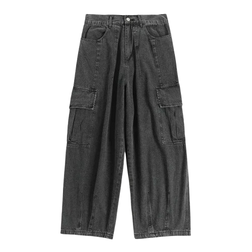 BAGGY DENIM CARGOS